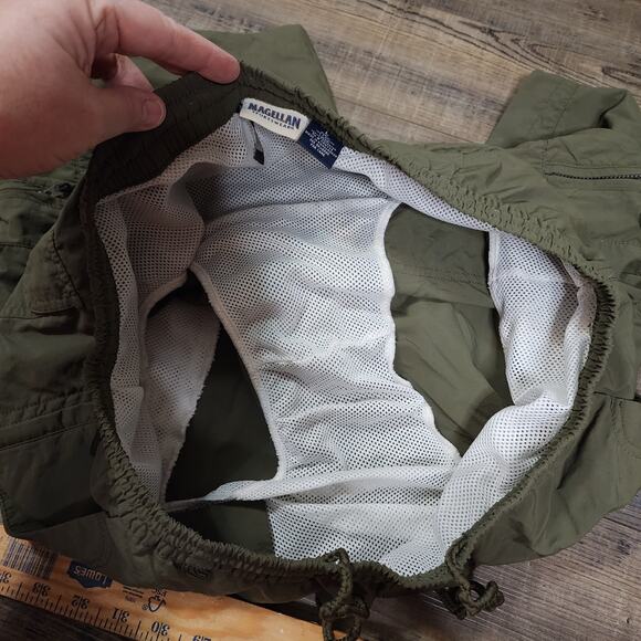 Magellan swim trunks green Pre-owned size Large 2216 - Picture 7 of 7